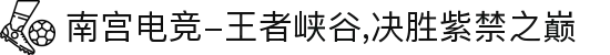 南宫电竞-王者峡谷,决胜紫禁之巅